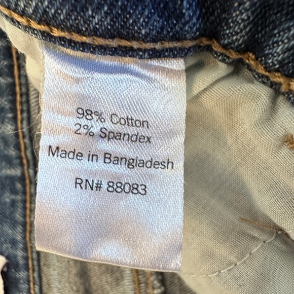 So High Rise Denim Vintage Stretch Mom Shorts Size 5 - Picture 8 of 9